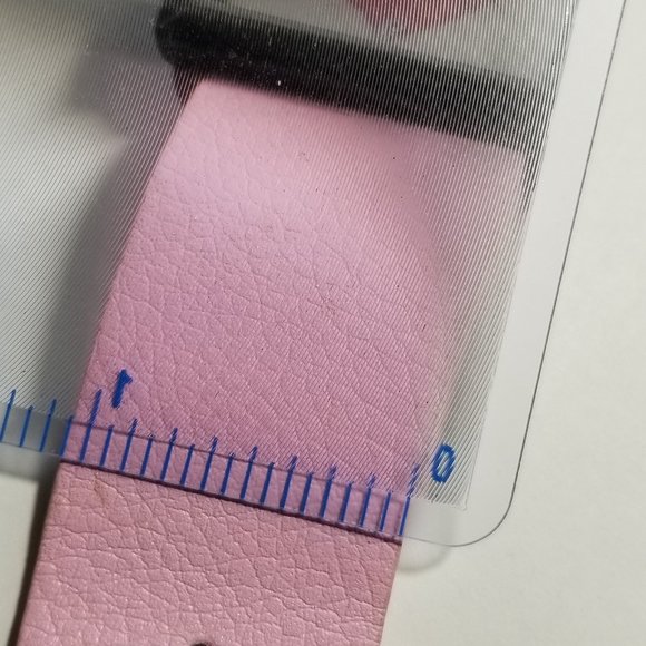 PINK WATCH "I LOVE YOU" WORKING WIDE FACE HEART DESIGN - Picture 6 of 7